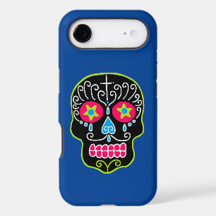 Black Sugar Skull Case-Mate iPhone Case