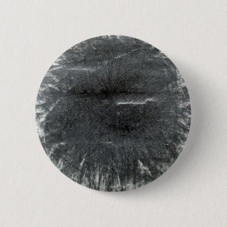 Black Sun silver gray graphite abstract 2 Inch Round Button
