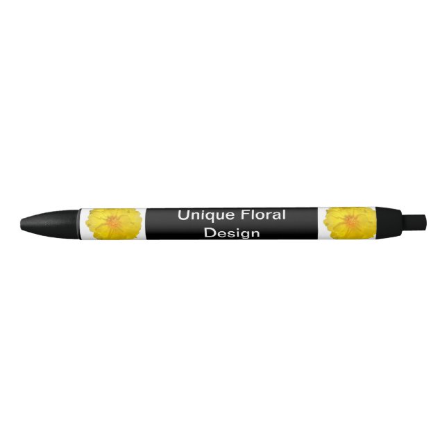 Black Sunflower Pen (Front)