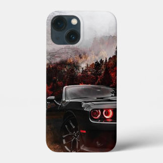 black super cars  iPhone 13 mini case