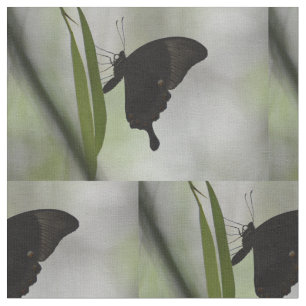 Black Swallowtail Fabric
