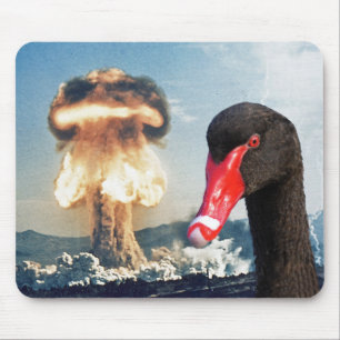 Black Swan Disaster Mouse Pad