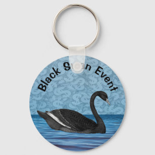 Black Swan Event Keychain