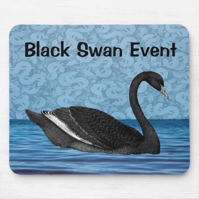 Black Swan Event Mouse Pad (Front)