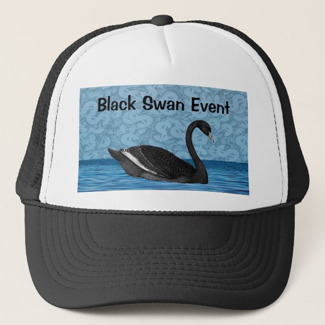 Black Swan Event Trucker Hat (Front)