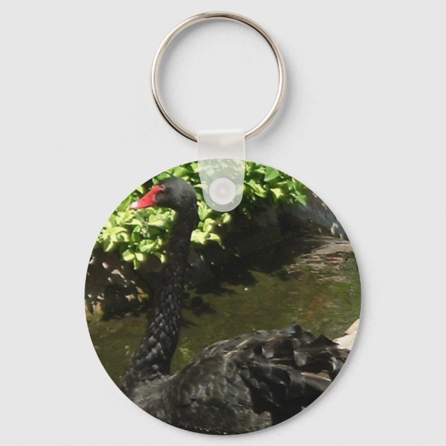 Black Swan Keychain (Front)