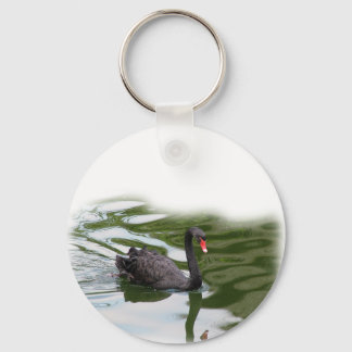 Black Swan Keychain