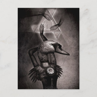 Black Swan Theory Postcard