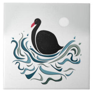 Black Swan Tile