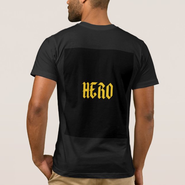 Black t-shirt with best design (Back)
