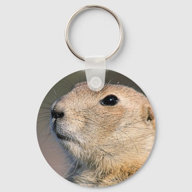 Black Tailed Prairie Dog Keychain (Front)
