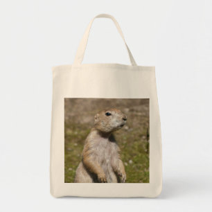 Black-Tailed Prairie Dog Wildlife Photo Tote Bag