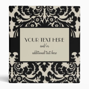 Black & Tan Binder