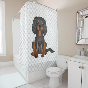 Black & Tan Cavalier King Charles Spaniel & Paws