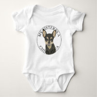 Black Tan Chihuahua Dog Big Sister