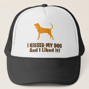 Black & Tan Coonhound Trucker Hat