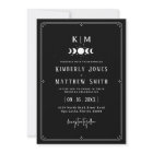 Black tarot Goth wedding