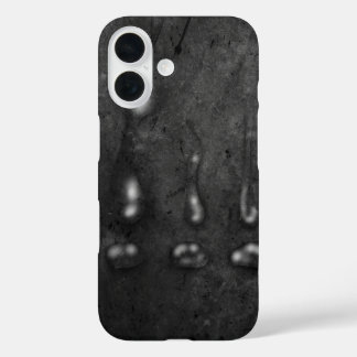 Black tears iPhone 16 case