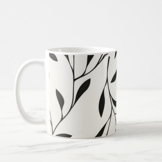 Black template coffee mug design  (Left)