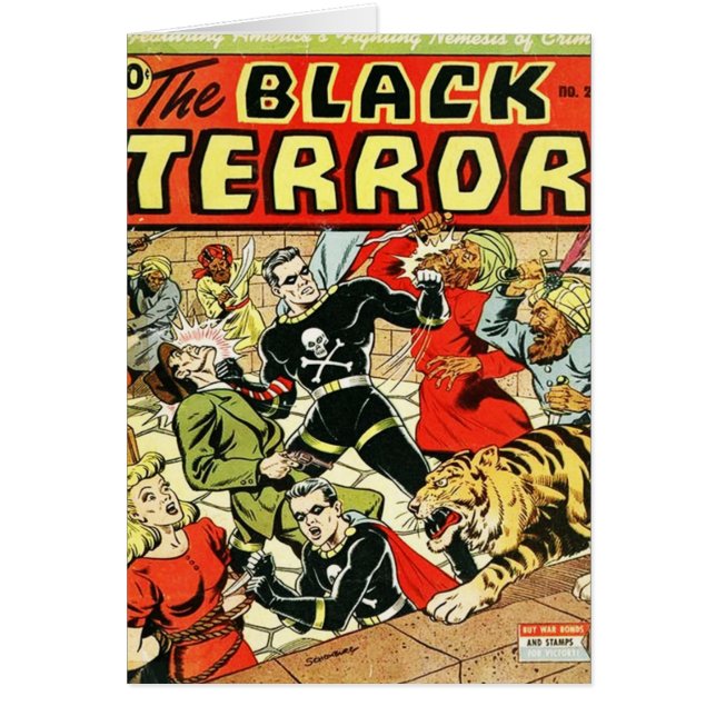 Black Terror Comic (Front)