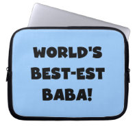 Black Text Best-est Baba T-shirts and Gifts