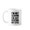 black Text Funny Dad's Mug