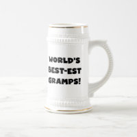 Black Text World's Best-est Gramps Gifts