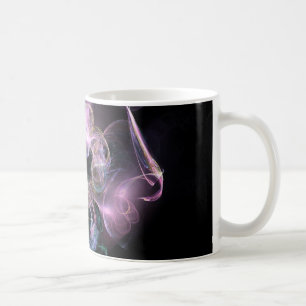 Black & Tha Smoke Modern Abstract  Coffee Mug