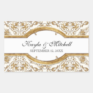Black Tie Elegance 2, Golden Matching Sticker Seal