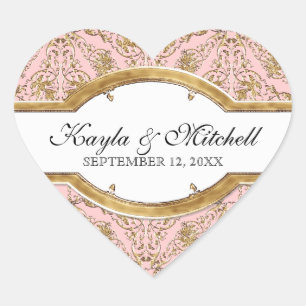 Black Tie Elegance 2, Golden Matching Sticker Seal