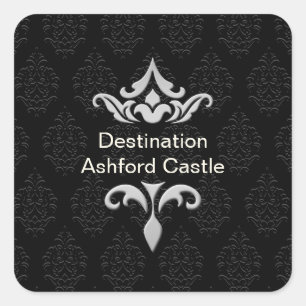 Black Tie Envelope Stickers