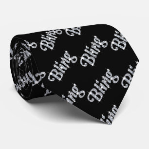 Black Tie Featuring our faux diamond bling design