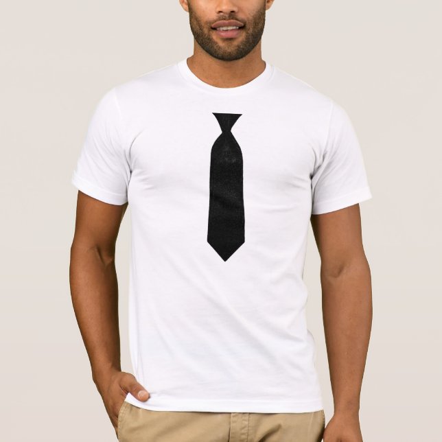 Black Tie T-Shirt (Front)