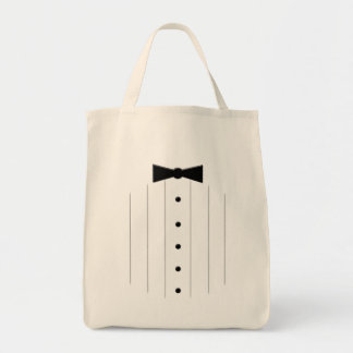 Black Tie Tuxedo Tote Bag