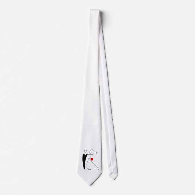 Black Tie Wedding Tie (Today's Best Award) (Front)