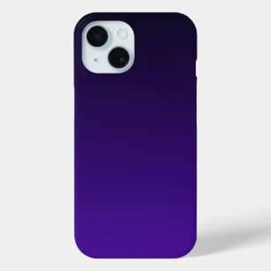 Black to Purple Gradient iPhone 15 Case