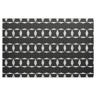 BLACK TO THE WHITE FABRIC