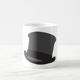Black Top Hat Classic Steampunk Victorian Coffee Mug