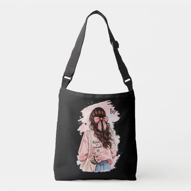 black tote bag (Front)