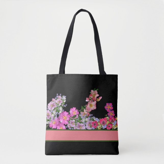 Black Tote Bag (Front)