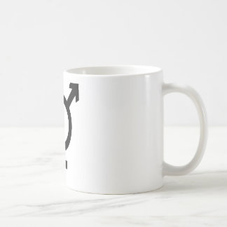 Black Transgender Symbol Coffee Mug