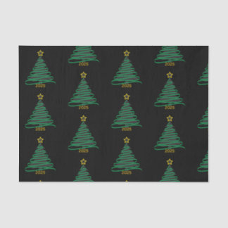 Black Tree Tissue Paper