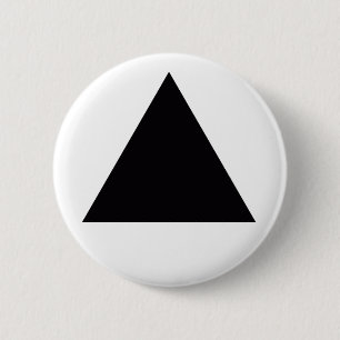 black triangle 2 inch round button