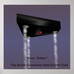 Black Triangle Poster