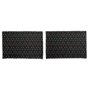 Black Triangle UFO Pattern Modern Abstract Pillowcase