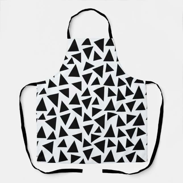 Black Triangles  Apron (Front)