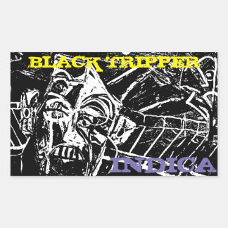 BLACK TRIPPER INDICA STICKER
