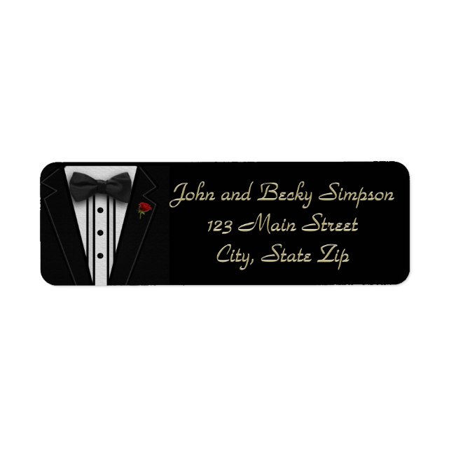 Black Tuxedo (Devant)