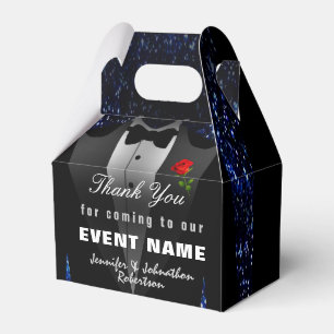 Black Tuxedo Thank You   Gift Box