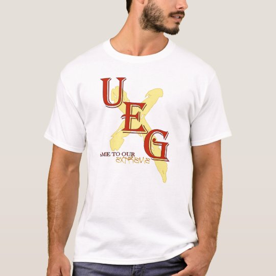 Black UEG Game to our Extreme T-shirt